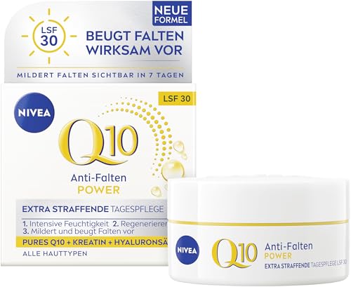 Nivea Q10 Anti Falten Power Straffende Tagespflege Lsf30