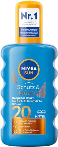 Nivea Sun Schutz Br Une Sonnenspray Lsf 20