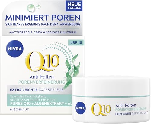 Nivea Q10 Anti Falten Porenverfeinerung Extra Leichte Tagespflege