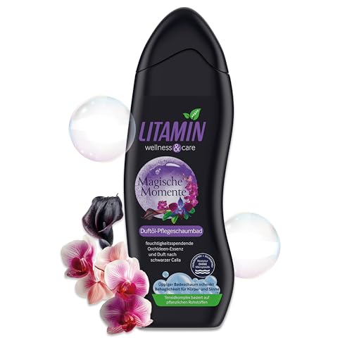 Litamin Schaumbad Magische Momente 750ml Mit Orchideen Essenz