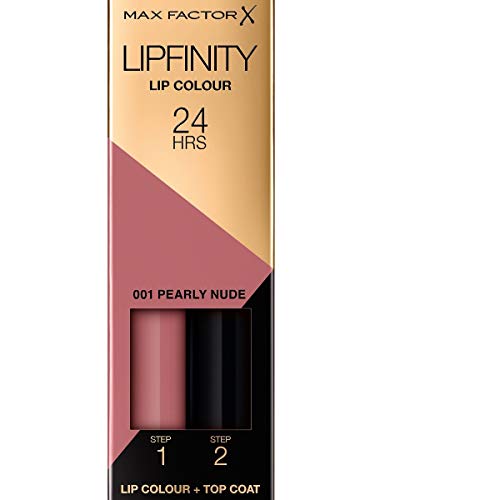 Max Factor Lipfinity Langanhaltender Zweistufiger Lippenstift 001 Pearly