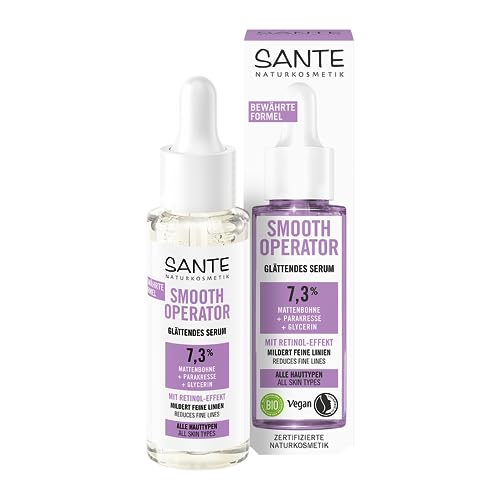 Sante Naturkosmetik Gl Ttendes Serum Mit Retinol Effekt