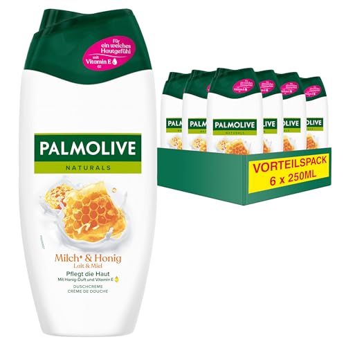 Palmolive Duschgel Naturals Honig Milch 6x250 Ml Cremedusche