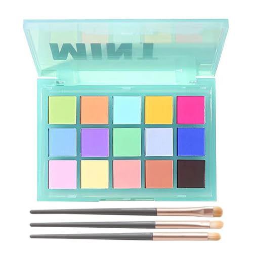 Bunte Eyeshadow Palette 15 Farben Lidschatten Palette Matt