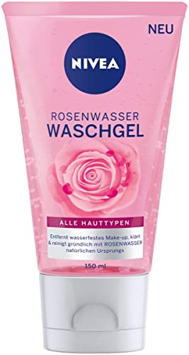 Nivea Rosenwasser Waschgel 150 Ml Gesichtsreinigung Mit Micellair