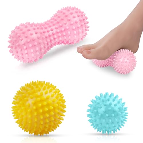 Uraqt Massageb Lle Faszienball 3er Set Igelball Set