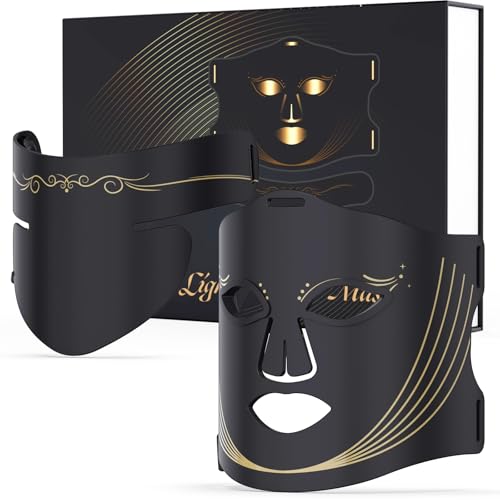 Led Gesichtsmaske Halsmaske Mit Rotlichttherapie 7 Farben Led
