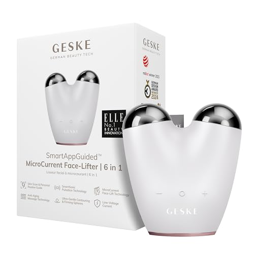 Geske Smartappguided Microcurrent Face Lifter 6 In 1