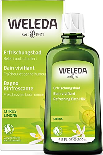 Weleda Bio Citrus Erfrischungsbad Naturkosmetik Bio Badezusatz Erfrischt