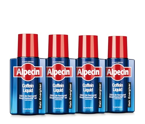 Alpecin Coffein Liquid 4 X 200 Ml Haarwasser