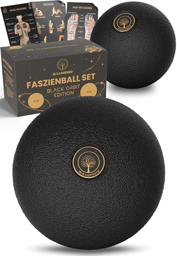M S Lemberg Faszienball Set Klein Massageball F