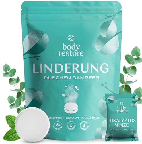Body Restore Duschdampfer Aromatherapie 15er Pack Adventskalender F
