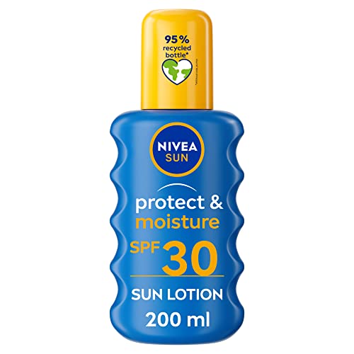 Nivea Sonnenspray Sofortiger Schutz Feuchtigkeit Spendend 200 Ml