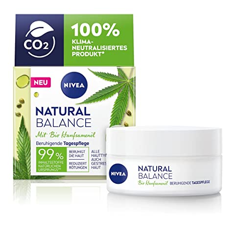 Nivea Natural Balance Bio Hanfsamen L Beruhigende Tagespflege