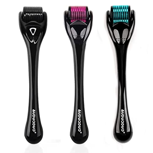 Auduoduo Premium Derma Roller Aus Titan Microneedling Set