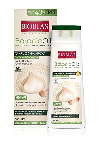 Knoblauch Shampoo 500 Ml Bioblas Geruchlos Anti Haarausfall
