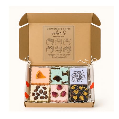 Seher S Handmade Naturseifen Set 6 St Ck