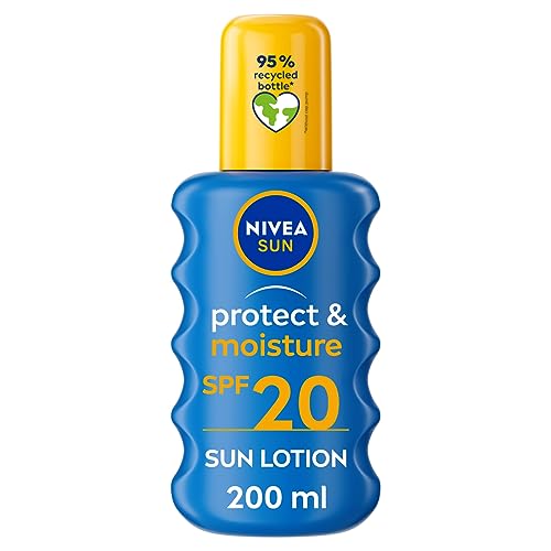 Nivea Sonnenspray Sofortiger Schutz Feuchtigkeit Spendend 200 Ml