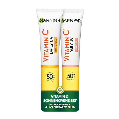 Garnier Skin Active Sonnenschutz Set Vitamin C Invisible