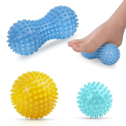 Uraqt Massageb Lle Faszienball 3er Set Igelball Set