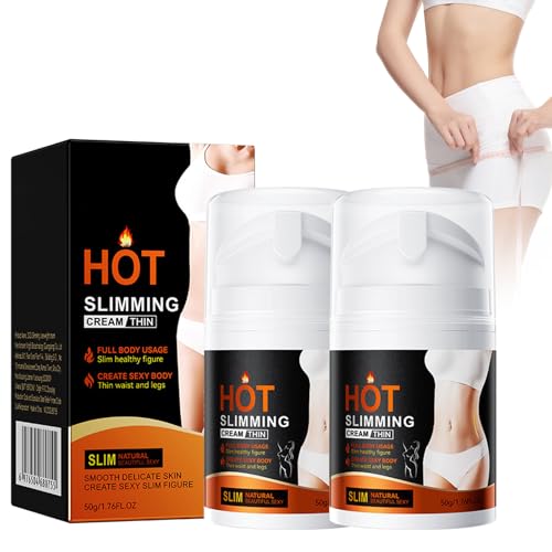 Tkekruh 2pc Fettverbrennungscreme 50g Gegen Cellulite Creme Abnehmen