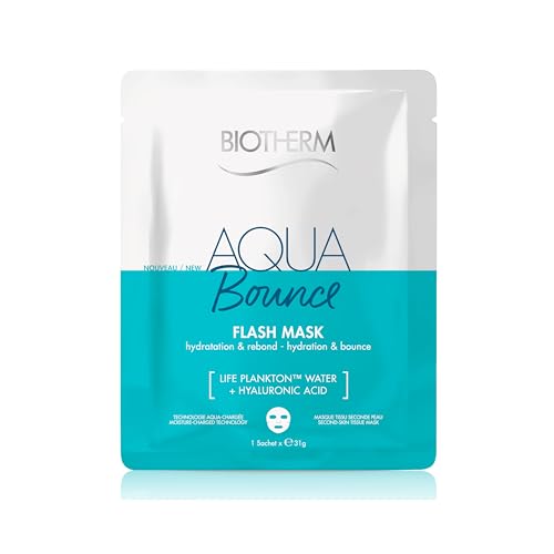 Biotherm Aqua Super Mask Bounce Tuchmaske Feuchtigkeitsspendende Gesichtsmaske