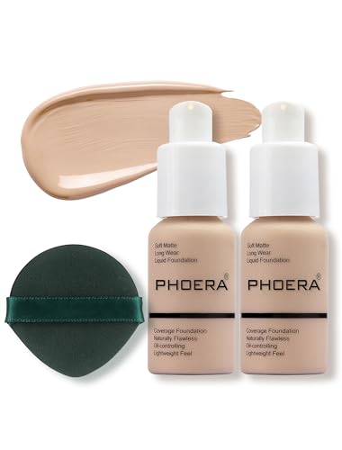 Phoera Foundation Full Coverage Foundation Concealer Foundation Full