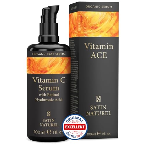 Satin Naturel Vitamin C Serum Hochdosiert 100ml Mit