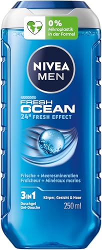 Nivea Men Fresh Ocean Duschgel Revitalisierende Pflegedusche Mit