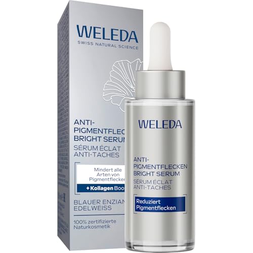 Weleda Bio Anti Pigmentflecken Bright Serum Blauer Enzian