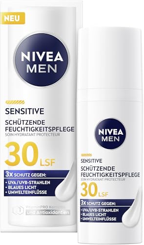 Nivea Men Sensitive Sch Tzende Feuchtigkeitspflege Lsf 30