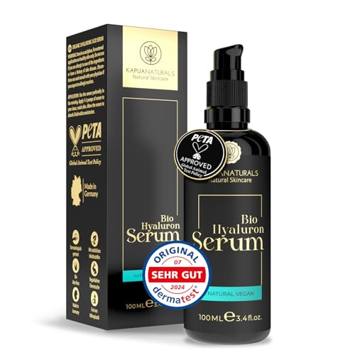 Bio Hyaluron Serum Hochdosiert 100ml Vit E B5