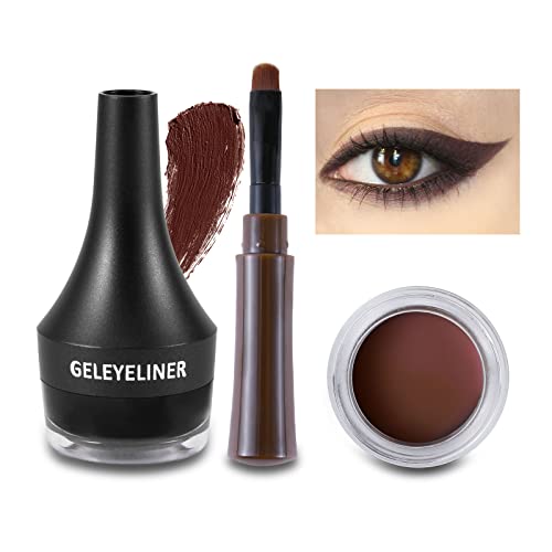 Boobeen Gel Eyeliner Wischfestes Hochpigmentiertes Augen Make Up