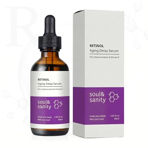 Soul Sanity Retinol Serum Hochdosiertes Anti Aging Gesichtsserum