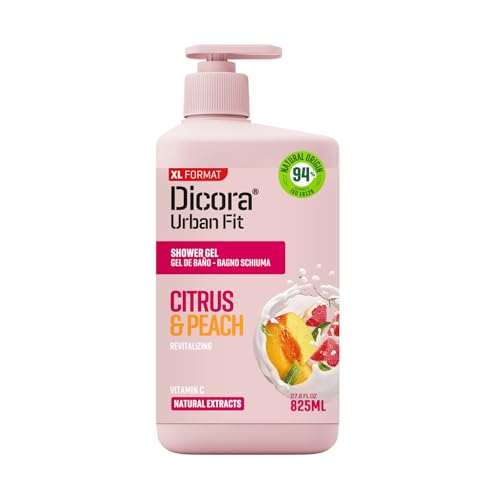Dicora Urban Fit Duschgel Zitrus Pfirsich Pflegendes Duschgel