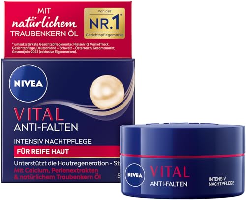 Nivea Vital Anti Falten Intensiv Nachtpflege F R