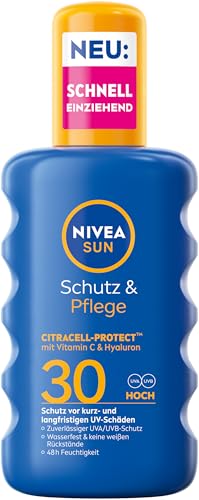 Nivea Sun Schutz Pflege Sonnenspray Lsf 30 Wasserfestes