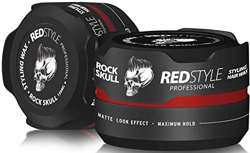 Redstyle Professional Haarwachs Haarwax Styling Rot 3er Pack