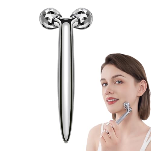 3d Gesichtsroller Mit Edelstahl Metall Gesichtsmassageger T Fur