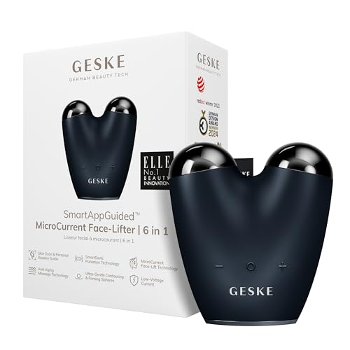 Geske Smartappguided Microcurrent Face Lifter 6 In 1