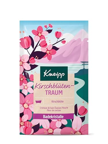 Kneipp Badekristalle Kirschbl Tentraum Badezusatz Mit Hochwertigem Kirschbl