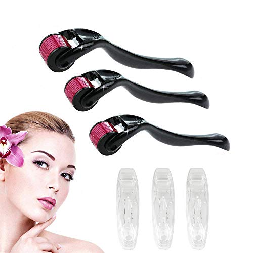 Dermaroller Xyemao 3 Pack 540 Titan Microneedling Kit