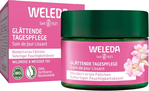 Weleda Bio Gl Ttende Tagespflege Wildrose Wei Er