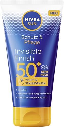 Nivea Sun Schutz Pflege Invisible Finish Lsf 50