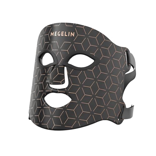 Megelin 7 Farben Led Lichttherapie Gesichtsmaske Gesicht Lichttherapie