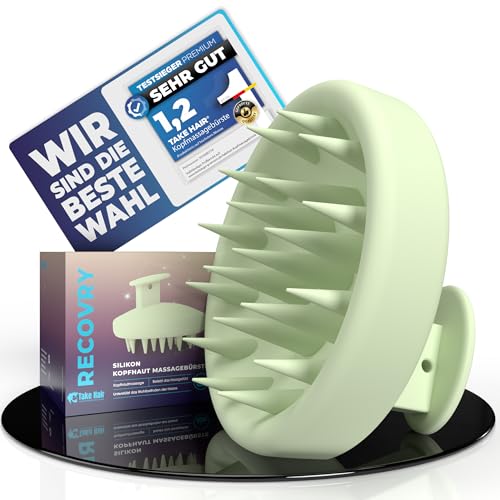 Recovry Kopfhaut Massageb Rste 100 Silikon Scalp Massager