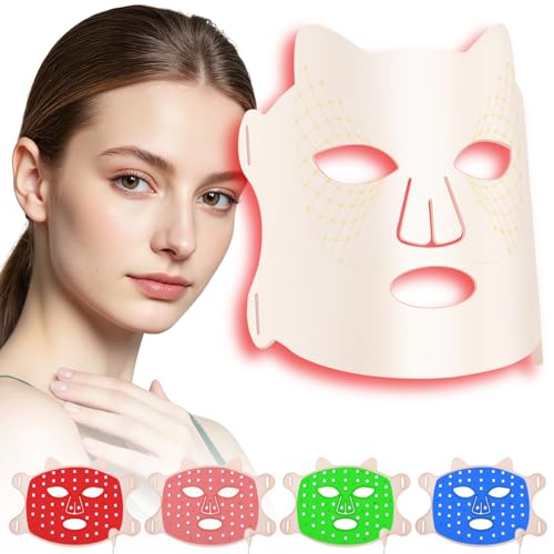 Vhipu Led Maske Gesicht Rotlicht Maske Gesicht Led