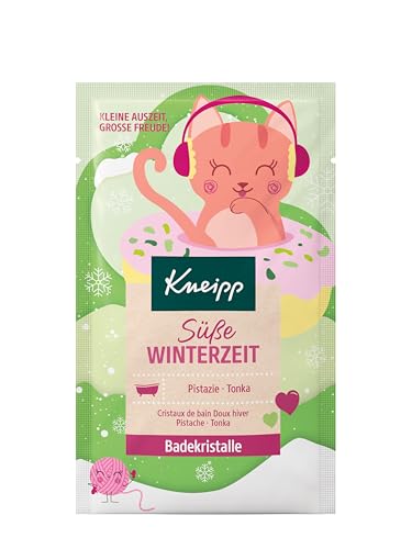Kneipp Badekristalle S E Winterzeit Badezusatz Pistazie Tonka