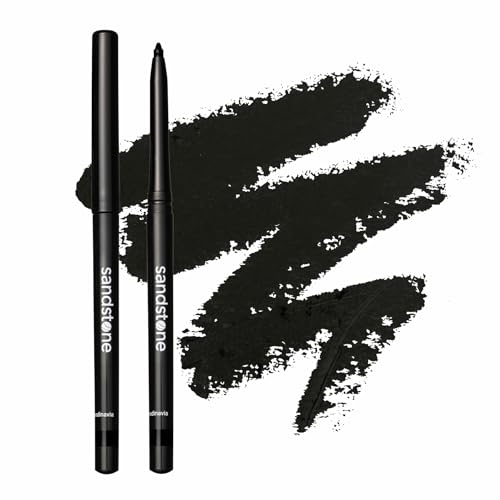 Sandstone Scandinavia Hypoallergener Augenstift Schwarz Wasserfester Eyeliner F