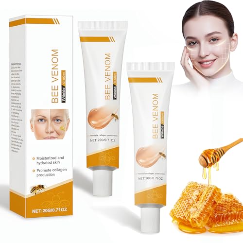 2 St Ck Bienengift Faltencreme Feuchtigkeitsspendende Anti Aging
